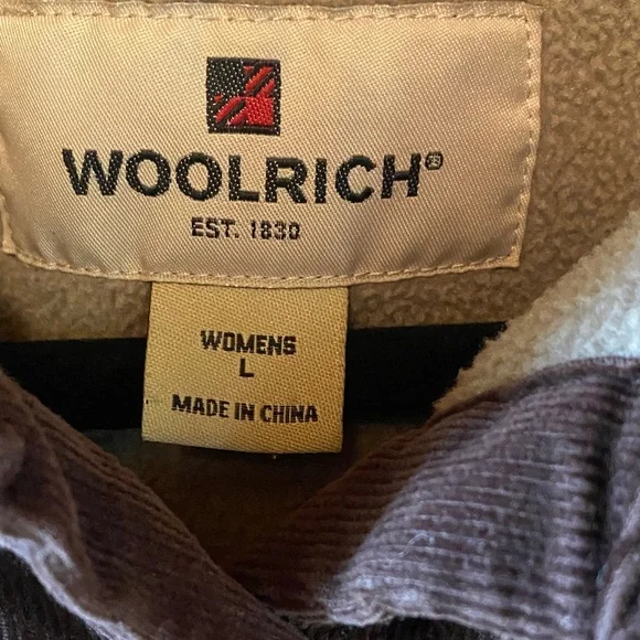 Woolrich Women’s Dark Brown Shirt Jacket - Picture 2 of 3